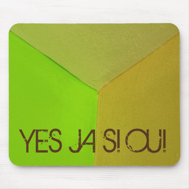 Mousepad Foto Geométrica Moderna Configurativa com qualquer (Frente)