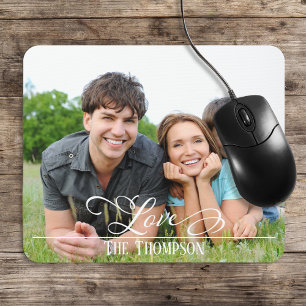 Mousepad Foto legante de Na moda da família de amor persona