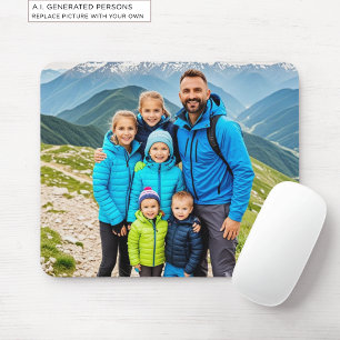 Mousepad Foto Personalizada 1 Família