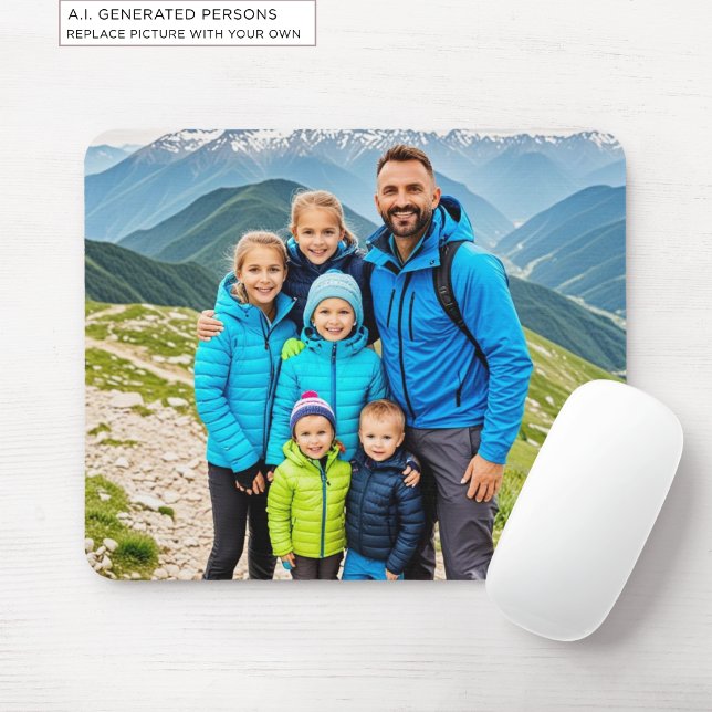 Mousepad Foto Personalizada 1 Família (Criador carregado)