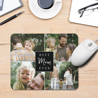 Mousepad Foto personalizada da melhor mãe de sempre