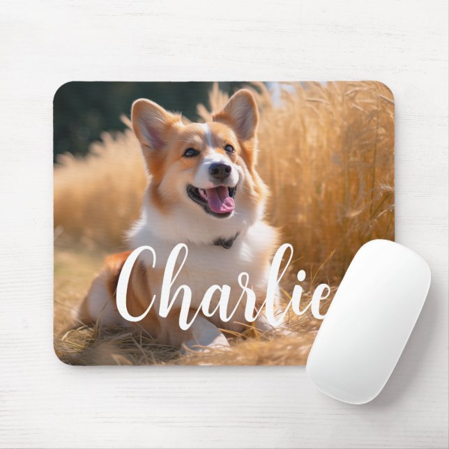 Mousepad Foto Pet Personalizada (Com mouse)