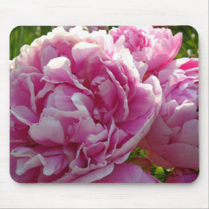 Mousepad Foto rosa de Peony caseiro caseiro caseiro floral