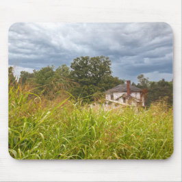 Mousepad Fotografia da casa abandonada antiga