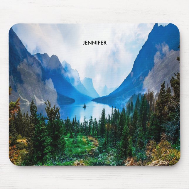 Mousepad Fotografia da Cena Natureza, Montanhas Rusticais (Frente)