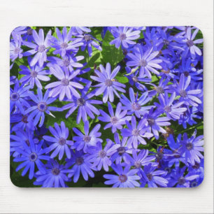 Mousepad Fotografia da Natureza das Flores Azuis