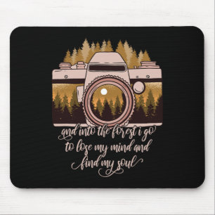 Mousepad Fotografia da Natureza - E Vou Para a Floresta