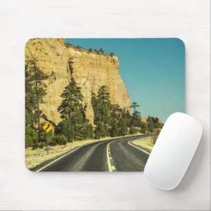 Mousepad Fotografia da paisagem da estrada