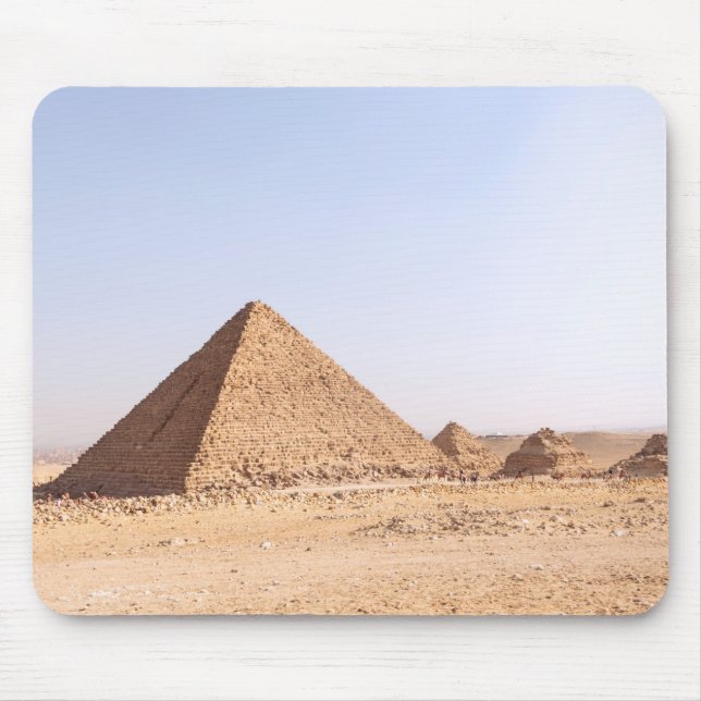 Mousepad Fotografia das Pirâmides de Gizé (Frente)