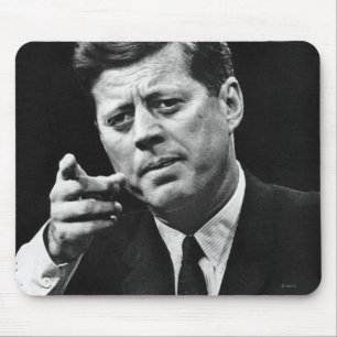 Mousepad Fotografia de John F. Kennedy 3