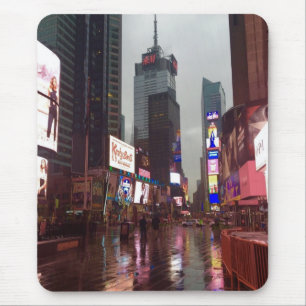 Mousepad Fotografia quadrada do Rainy Times de Nova Iorque