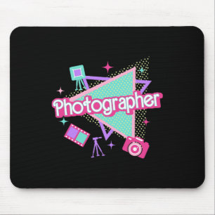 Mousepad Fotografia Retro Rosa Fotografia Rosa Homens Mulhe