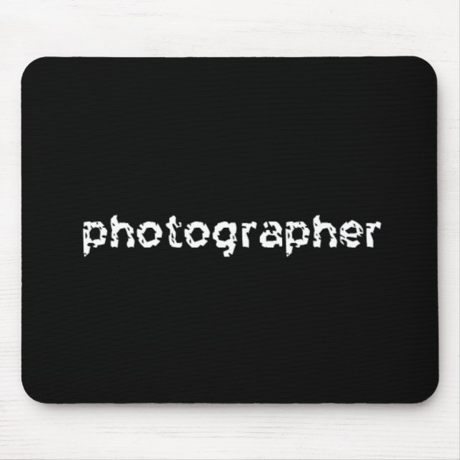 Mousepad Fotógrafo (Frente)