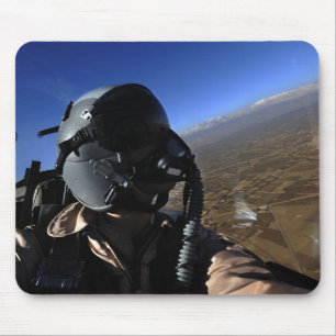 Mousepad Fotógrafo do combate aéreo de força aérea de E