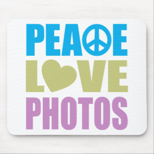 Mousepad Fotos do amor da paz