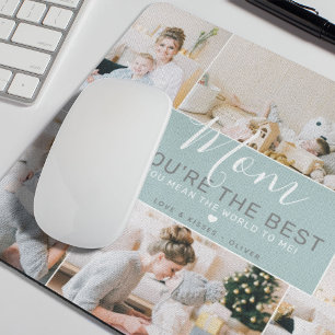 Mousepad Fotos personalizadas Mãe você é a melhor Perso