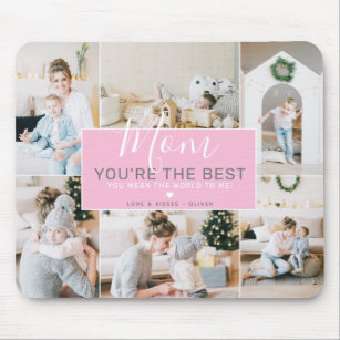 Mousepad Fotos personalizadas Mãe Você é a melhor   Persona