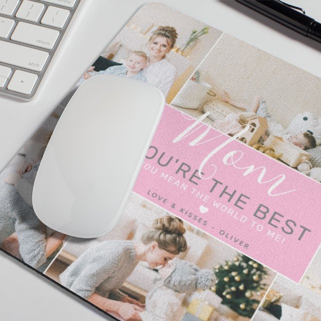 Mousepad Fotos Personalizadas Mamãe Você é a Melhor | Perso (Criador carregado)