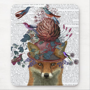Mousepad Fox Birdkeeper com Artichoke