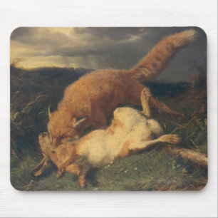 Mousepad Fox e lebre, 1866