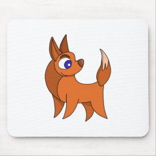 Mousepad Fox Fluffy