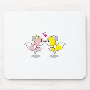 Mousepad Fox Love