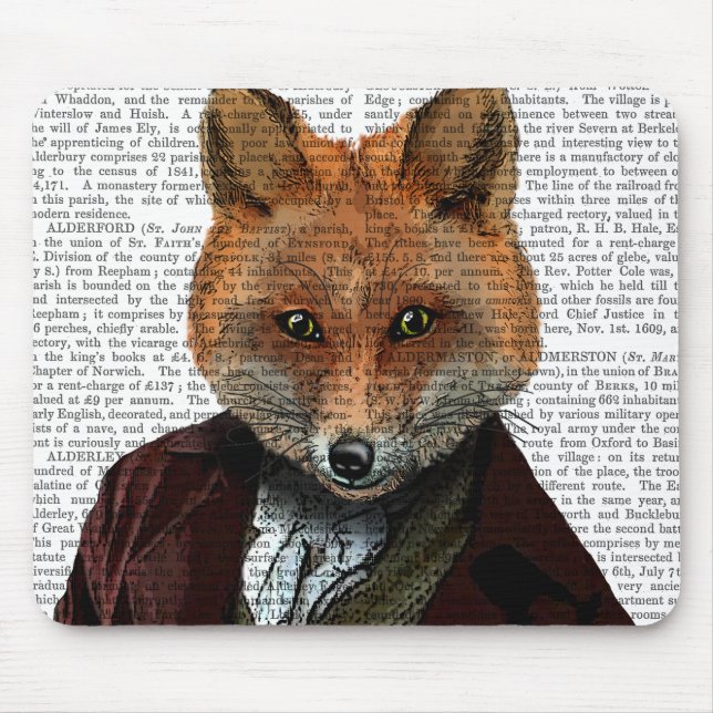 Mousepad Fox Retrato 2 (Frente)