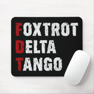 Mousepad Foxtrot Delta Tango