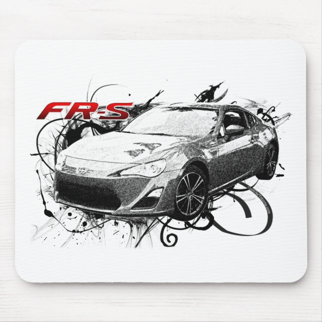 Mousepad FR-S nos redemoinhos (Frente)