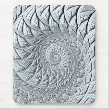 Fractal espiral de Cinzas de luz monocromática abs