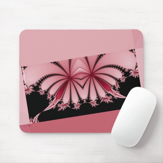 Mousepad Fractal Garden orchid (Com mouse)