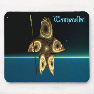 Mousepad Fractal Inuit Hunter