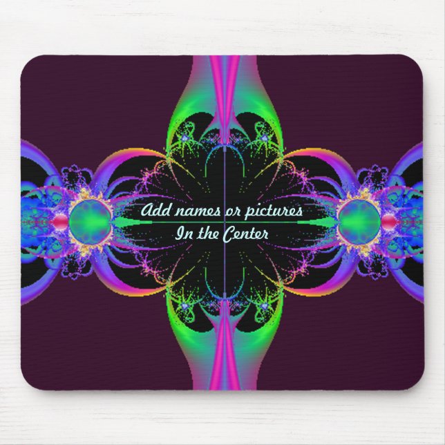 Mousepad Fractal Personalizado (Frente)