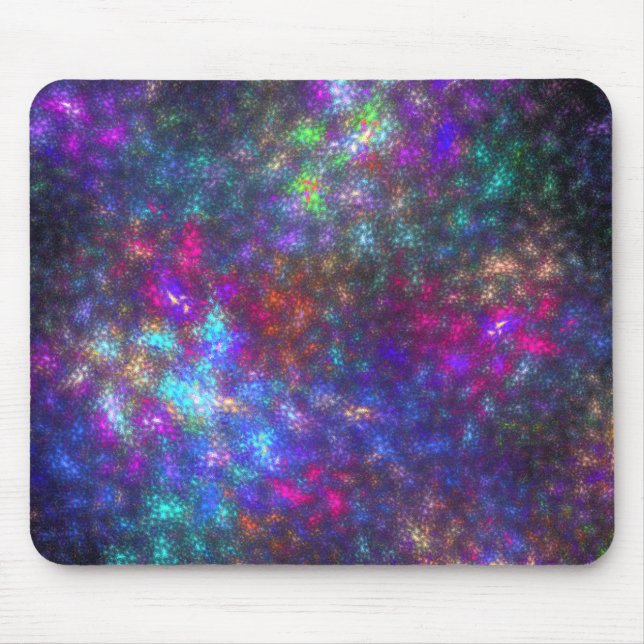 Mousepad Fractal Rainbow (Frente)