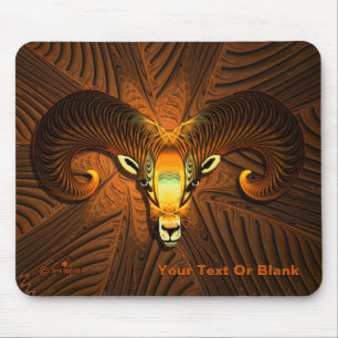 Mousepad Fractal Ram Head