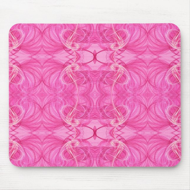 Mousepad Fractal Rosa (Frente)