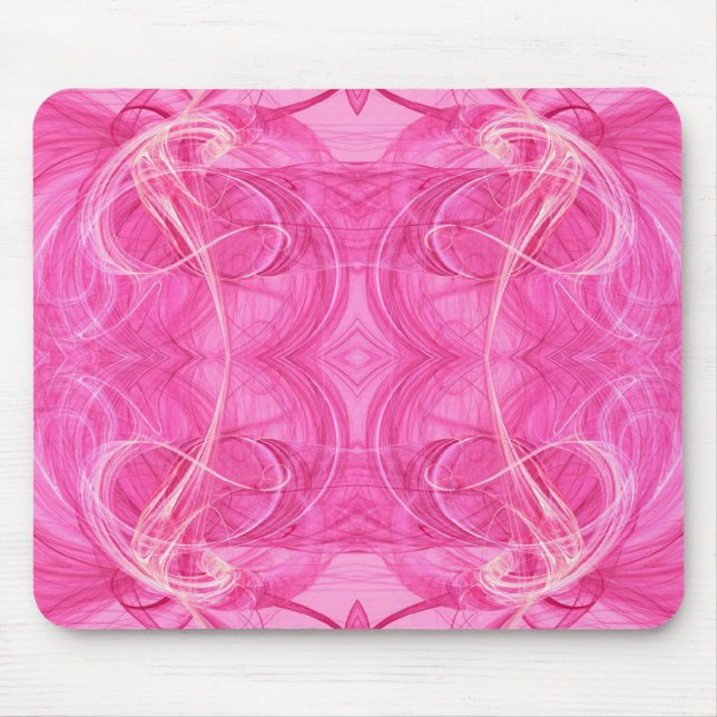 Mousepad Fractal Rosa (Frente)
