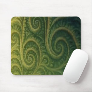 Mousepad Fractal Verde