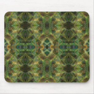 Mousepad Fractal Verde