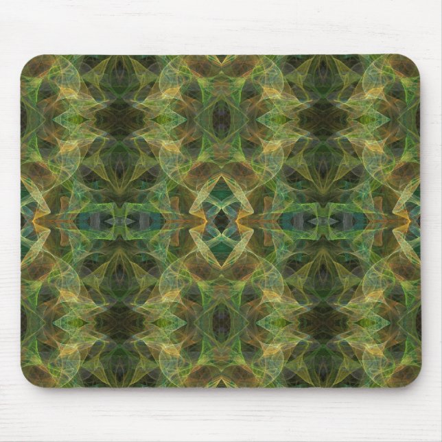 Mousepad Fractal Verde (Frente)