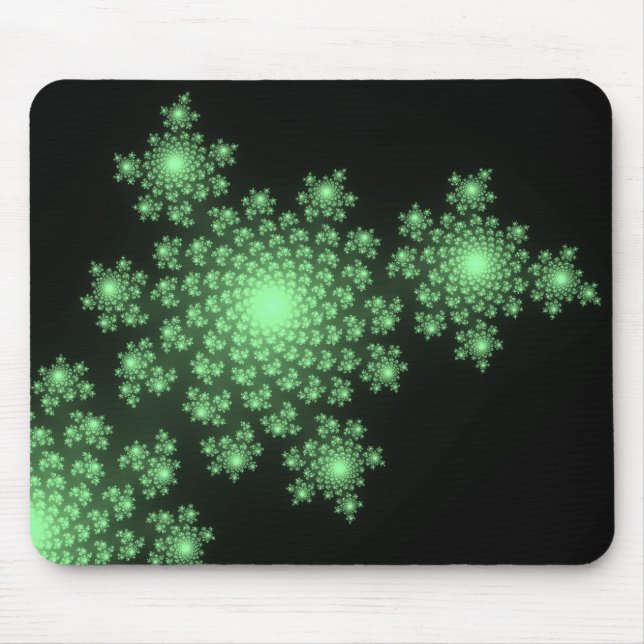Mousepad Fractal Verde (Frente)
