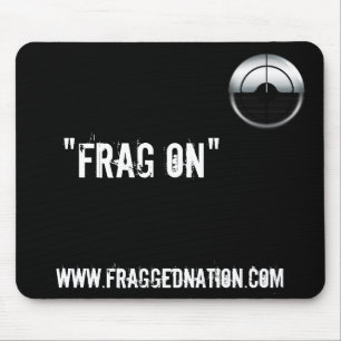 Mousepad FraggedNation.com Frag na esteira do rato