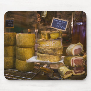 Mousepad França, Córsega. Queijos e charcutaria locais