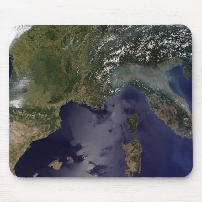 Mousepad França Meridional e Itália Norte (Frente)