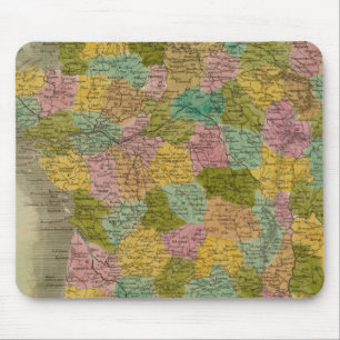 Mousepad França Nos Departamentos