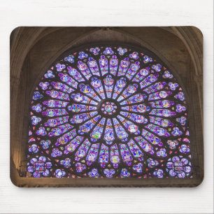 Mousepad França, Paris. Detalhe interior de vitral