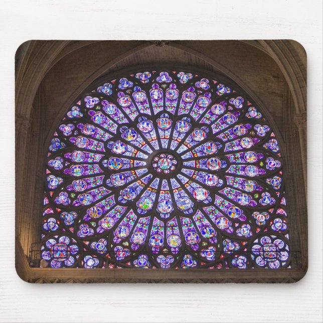Mousepad França, Paris. Detalhe interior de vitral (Frente)