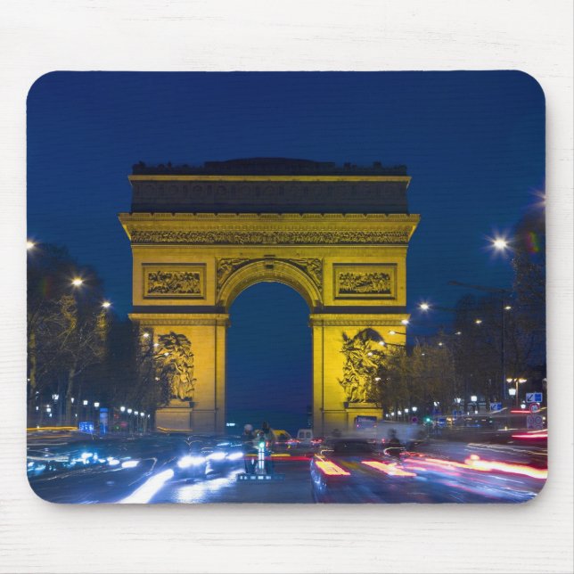 Mousepad França, Paris. O Arco do Triunfo e o (Frente)