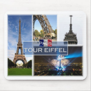 Mousepad França - Paris - Torre Eiffel -