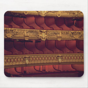 Mousepad França, Paris. Vista parcial dos assentos dos var